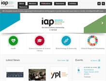 Tablet Screenshot of interacademies.org
